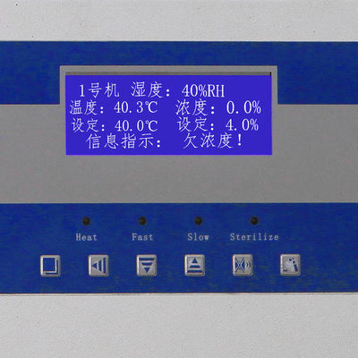 CO2 100L Brutkasten mit Digitalanzeige LED und Edelstahl-Material